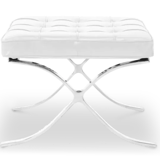 Paviljoen Ottoman Luxe Wit Volleer