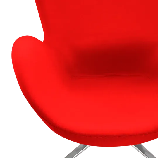 Flag Chair Rood Kasjmier