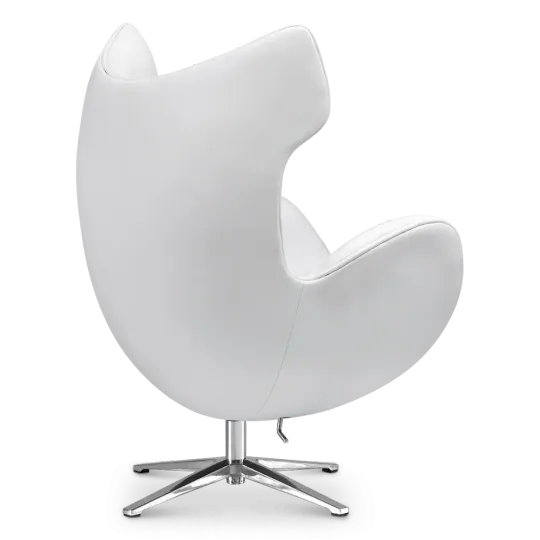 Flag Chair Wit Leer Flag Chair Wit Leer