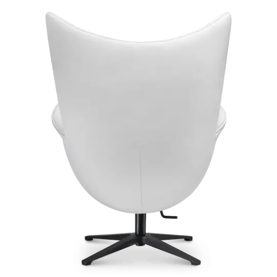 Flag Chair Wit Leer Flag Chair Wit Leer