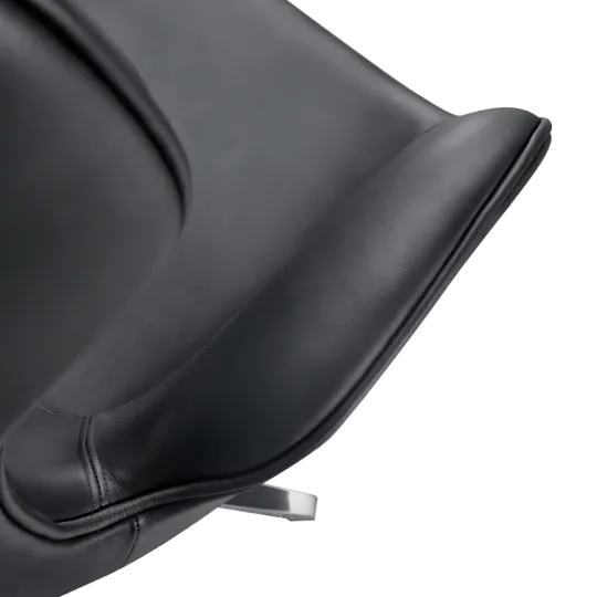 Flag Chair Zwart Leer
