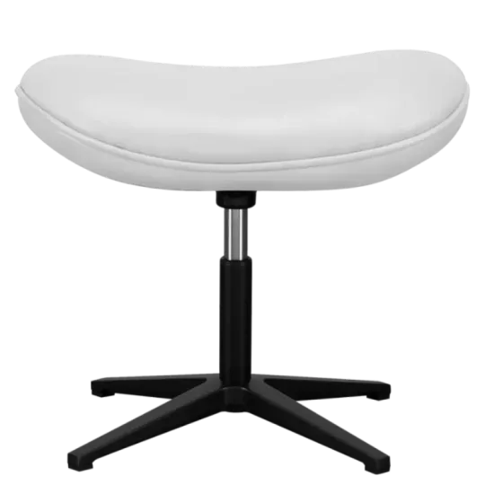 Flag Chair Wit Leer Flegg Chair Wit Leer