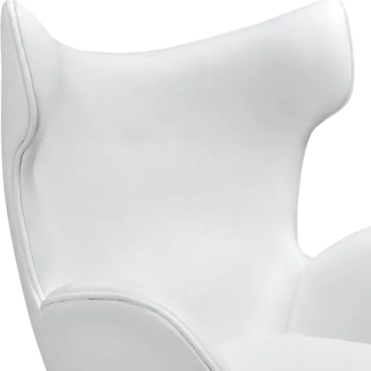 Flag Chair Wit Leer Flag Chair Wit Leer
