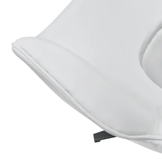 Flag Chair Wit Leer Flag Chair Wit Leer