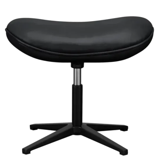 Flegg Chair Zwart Leer