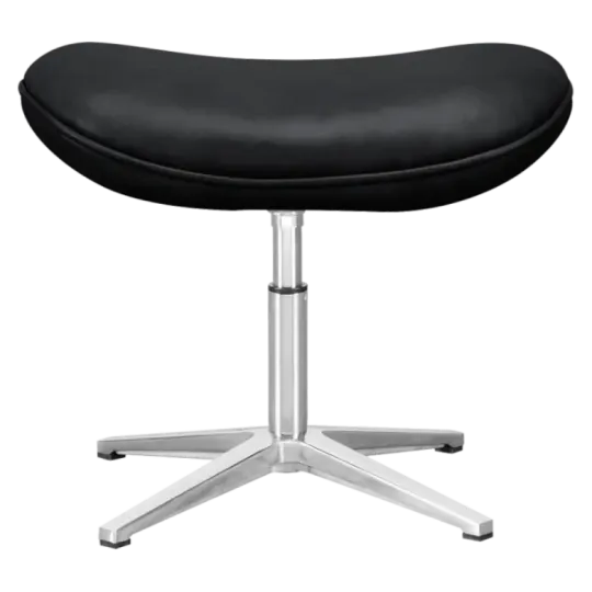 Flegg Chair Zwart Leer