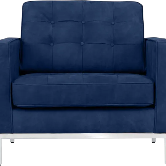 Italo Chair Kings Blue Velvet