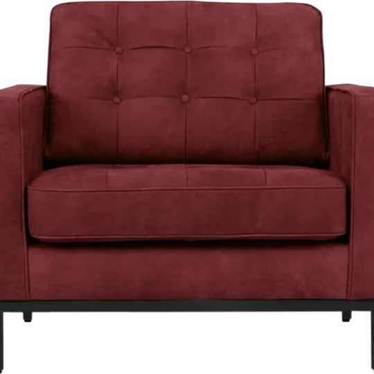 Italo Chair Bordeaux Red Velvet