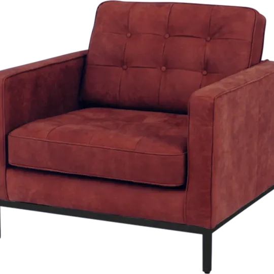 Italo Chair Bordeaux Red Velvet
