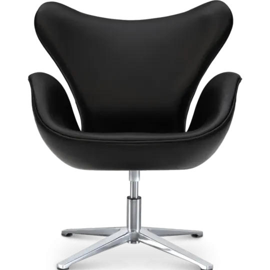 Sean Chair Zwart Leer Sean Chair Zwart Leer