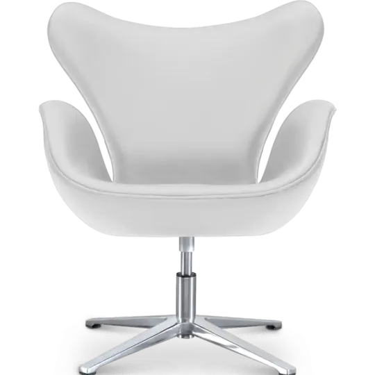 Sean Chair Wit Leer