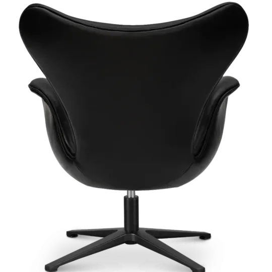 Sean Chair Zwart Leer Sean Chair Zwart Leer