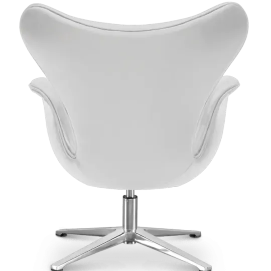 Sean Chair Wit Leer