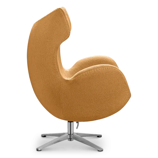Flag Chair Bruin Teddy Boucle