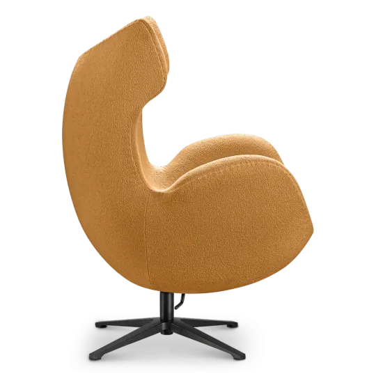 Flag Chair Bruin Teddy Boucle