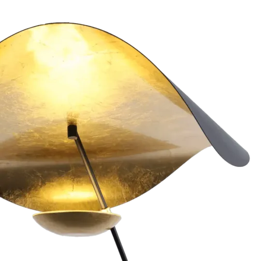 Hanglamp Gulf | Mat Zwart / Goud