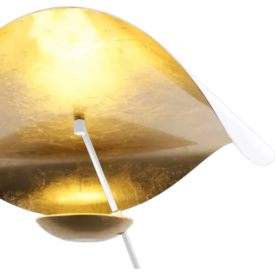 Hanglamp Gulf | Mat Wit / Goud