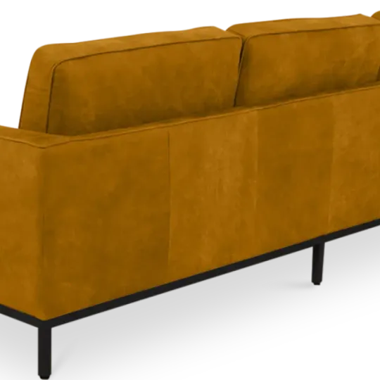Italo Drie Zits Okergold Velvet