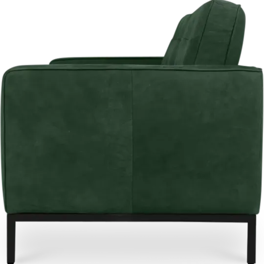 Italo Drie Zits Forest Green Velvet