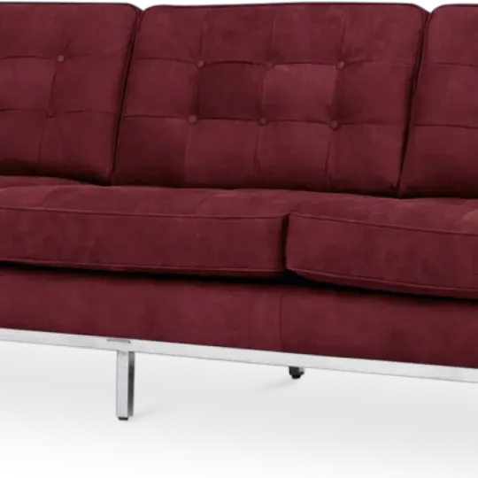 Italo Drie Zits Bordeaux Red Velvet Italo Drie Zits Bordeaux Red Velvet