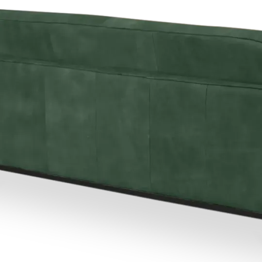 Italo Hoekbank Forest Green Velvet (Hoek Links)