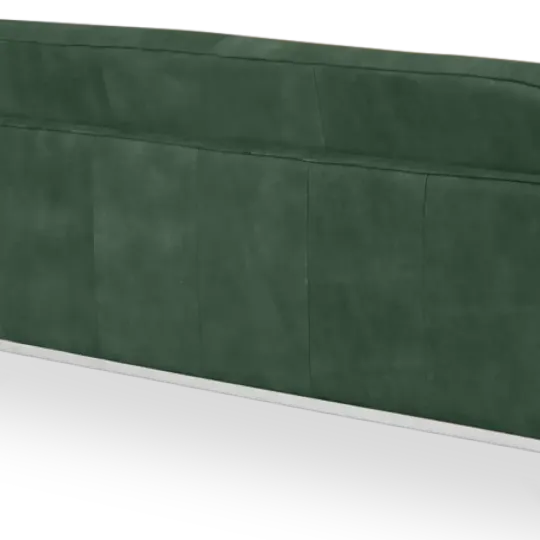 Italo Hoekbank Forest Green Velvet (Hoek Links)