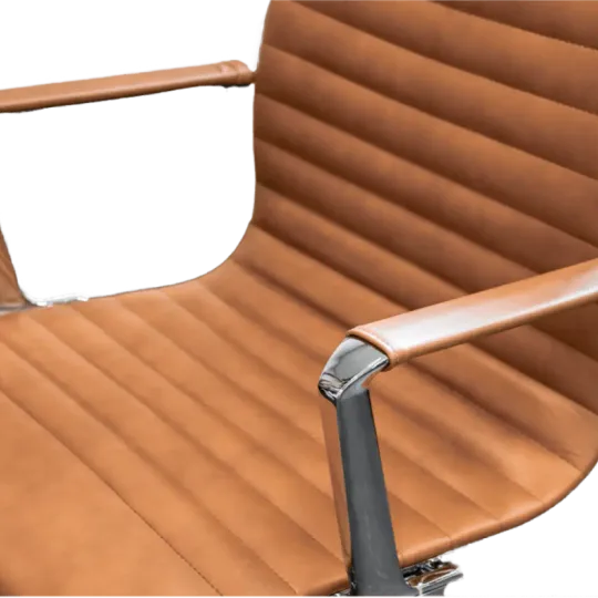 Cavel CD 119 Bureaustoel Cognac Leer