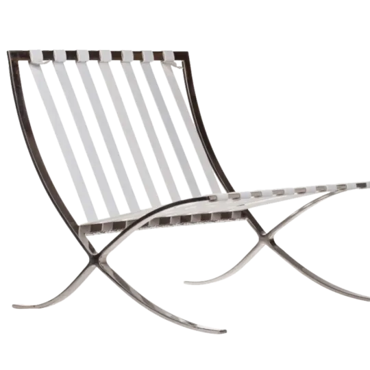 Paviljoen Chair Luxe Volleer Wit