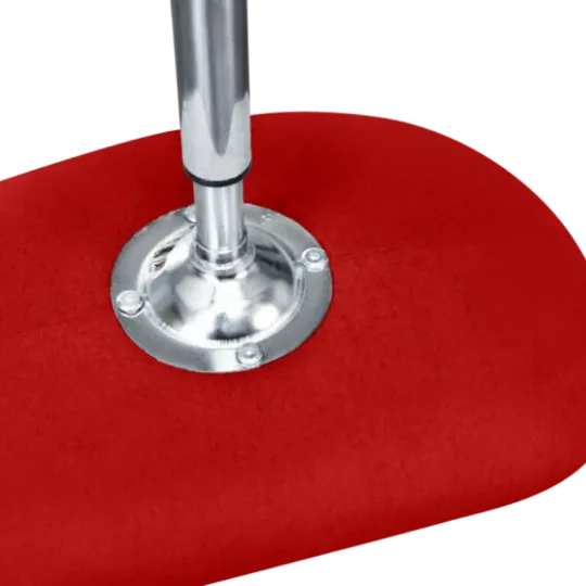Flegg Ottoman / Hocker Rood Kasjmier