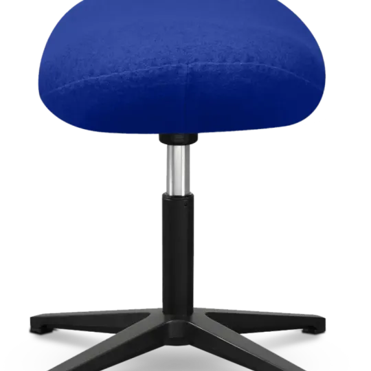 Flegg Ottoman / Hocker Blauw Kasjmier