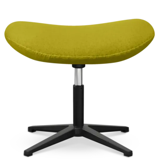 Flegg Ottoman / Hocker Groen Kasjmier