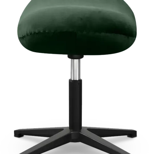 Flag Ottoman / Hocker Groen Velvet Flegg Ottoman / Hocker Forrest Green Velvet