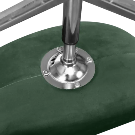 Flag Ottoman / Hocker Groen Velvet Flegg Ottoman / Hocker Forrest Green Velvet