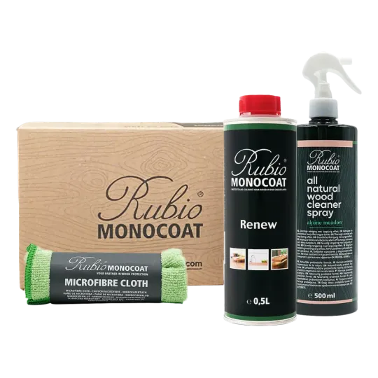 Rubio Monocoat Onderhoudspakket voor Houten Tafels Rubio Monocoat Onderhoudspakket voor Houten Tafels