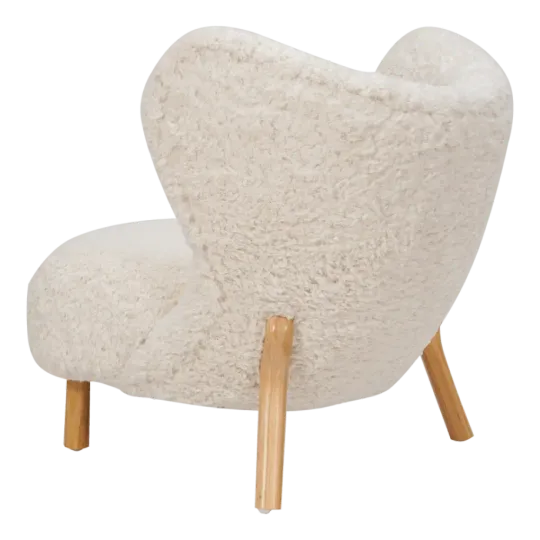 Little Kita Fauteuil Wit | Essen Pootjes (OUD MODEL) Little Kita Fauteuil Wit | Essen Pootjes (OUD MODEL)