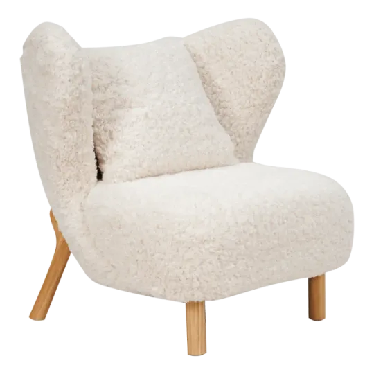 Little Kita Fauteuil Wit | Essen Pootjes (OUD MODEL) Little Kita Fauteuil Wit | Essen Pootjes (OUD MODEL)