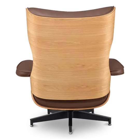 Cavel Lounge Chair Bruin Leer | Essen Schalen