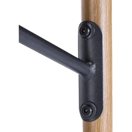 Eetkamerstoel Ferd | Wit Boucle | Eiken Onderstel