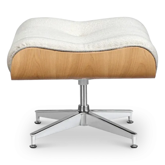 Cavel Lounge Chair Wit Boucle | Essen Schalen Cavel Lounge Chair Wit Boucle | Essen Schalen