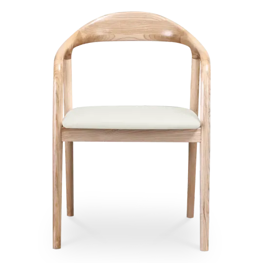 Artson Eetkamerstoel | Essen | Offwhite PU Leer