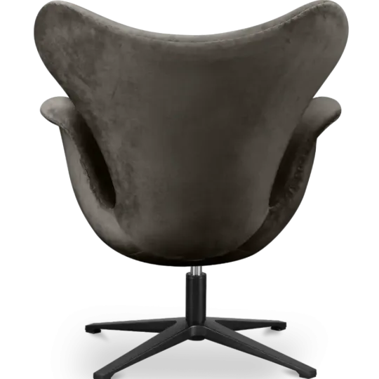 Sean Chair Zilver Grijs Velvet