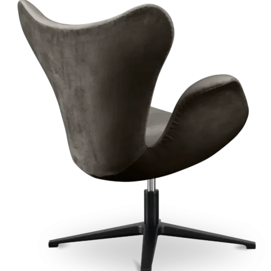 Sean Chair Zilver Grijs Velvet