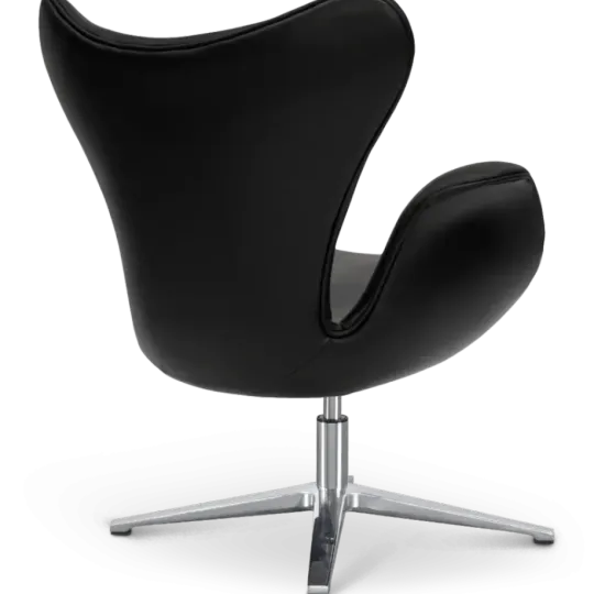 Sean Chair Zwart Leer Sean Chair Zwart Leer