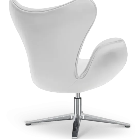 Sean Chair Wit Leer