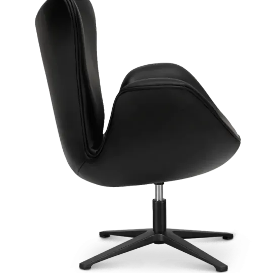 Sean Chair Zwart Leer Sean Chair Zwart Leer