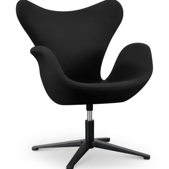 Sean Chair Zwart Kasjmier