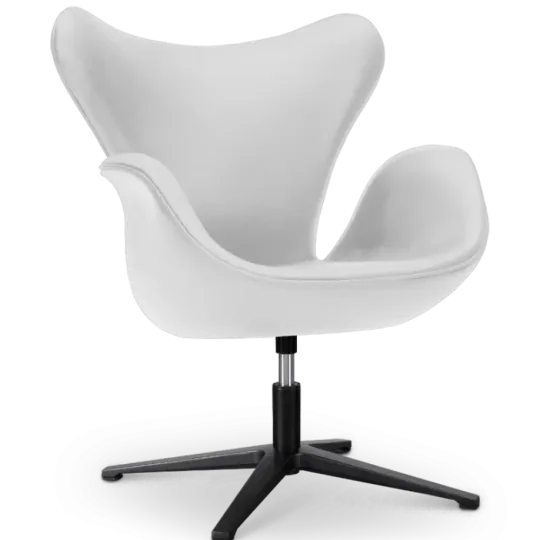 Sean Chair Wit Leer