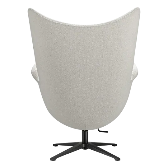 Flag Chair Wit Teddy Boucle