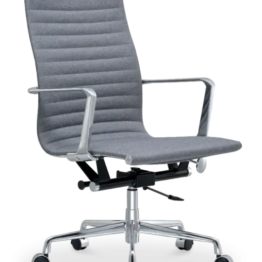 Cavel CD 119 Bureaustoel Grijs Linnen
