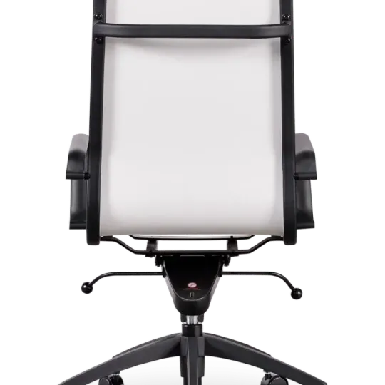 Diamond Softpad Bureaustoel Wit | Hoge Rug
